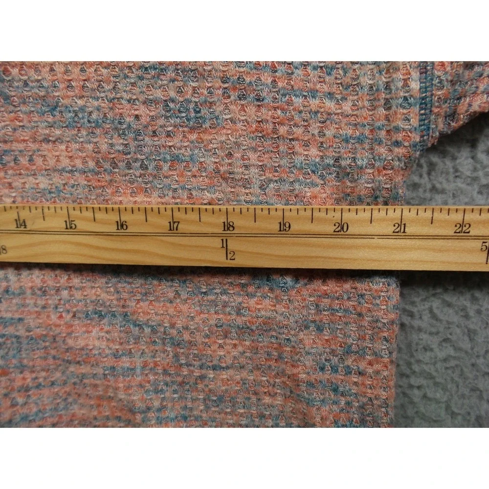 Free People Top Womens Small Multicolor Misty Long Sleeve On‎ or Off Shoulder